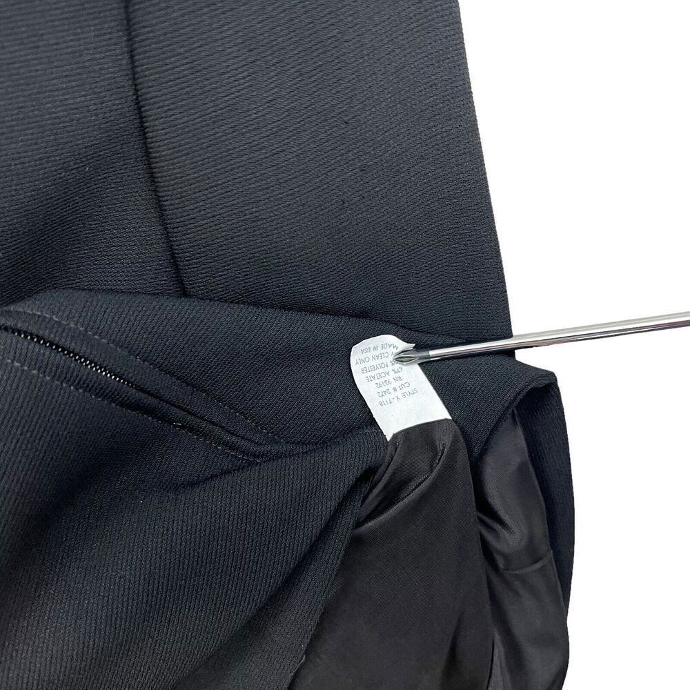 Iris Singer Collection Blazer Collared Zip Up Lin… - image 4